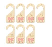 alloneslife Pièces en Bois pour vêtements de bébé, séparateurs en Forme de