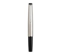 alloneslife plume en métal format de poche EF 0, 38 mm, Silver | Outil d ' écriture de remplissage à vis pour mémos de travail, voyages, pratique des lettres quotidien