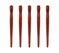 alloneslife Porte-plume pour débutant, écriture en bois, Red 5SETS | Grip, Nib Ready, Étude de lettrage, Pratique de la ligne de rédaction, Échantillon de dessin, Essentiel