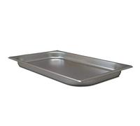 Allpax Récipient GN 1/1 en Acier Inoxydable - Hauteur 40 mm - Gastronorm Alimentaire Résistant à la Chaleur, à Égoutter ou Comme Insert de Cuisson Dans le Réchaud
