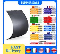 ALLPOWERS - centrale électrique pour balcon, 200W/100W, panneau solaire Flexible IP68, cellule solaire, chargeur solaire photovoltaïque 12V/32V, hors réseau pour camping-car 200W