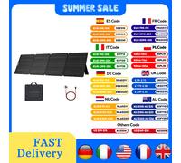 ALLPOWERS Panneau Solaire Pliable Portable 400W / 200W / 140W / 100W Chargeur Générateur Solaire et Sortie Solaire pour Centrale Électrique Camping Camping-car 18V 100W