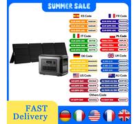 ALLPOWERS R1500 LITE centrale électrique Portable 1056Wh générateur solaire et panneau solaire 2 × 100W / 140W / 200W / 400W / 600W pour le Camping 1600W with 200W