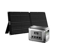 ALLPOWERS R1500 Lite Station électrique Portable Panneaux Solaire 100W | 1056Wh Batterie LFP Fonction UPS, 1600W de capacité pour l'alimentation de Camping