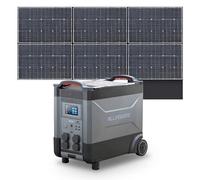 ALLPOWERS R4000 Station électrique 3456Wh/4000W Panneaux Solaire de 600W | batterie LFP, sortie CA 4000W x4, charge rapide 1H, générateur solaire UPS pour voyage, camping, extérieur