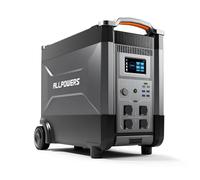 ALLPOWERS R4000 Station électrique portable, batterie LFP 3456Wh/4000W | charge rapide 1H, UPS, générateur électrique portable solaire pour usage domestique, voyage, camping, extérieur