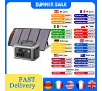 ALLPOWERS R600 centrale électrique portable avec panneau solaire (en option), batterie LiFePO4 290Wh 600W pour sauvegarde à domicile en plein air Camping RV R600 with 100W
