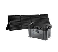 ALLPOWERS S2000Pro Station électrique portable 1451Wh avec panneaux solaire pliables de 200W, générateur solaire avec contrôleur MPPT, 1 heure pour charger à 80%, 4 prises CA 2400W,camping-car, balcon