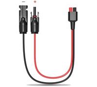 ALLPOWERS vers Anderson Power Pole Adaptateur Connecteur de c&acirc ble de panneau solaire m&acirc le et femelle Compatible120