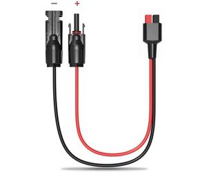 ALLPOWERS vers Anderson Power Pole Adaptateur Connecteur de c&acirc ble de panneau solaire m&acirc le et femelle Compatible120