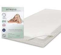 Allsana Housse de matelas pour personnes allergiques, 140 x 220 x 24 cm, housse anti-acariens, protection contre les acariens, pour les personnes allergiques à la poussière domestique, housse