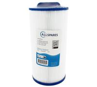 AllSpares Filtre de piscine - Cartouche filtrante pour spa Rising Dragon RD35 | Pleatco PWW50S | Darlly SC779 | 40372 | Aquavia | Magiline | 130 x 260 mm | Poignée | Filetage épais 38 mm