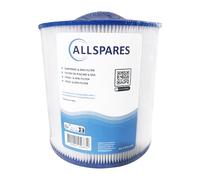 AllSpares Filtre compatible Filtrinov FB12 Cartouche filtrante 2x