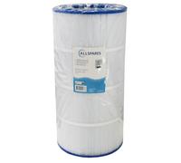 AllSpares Filtre Whirlpool, filtre de piscine, cartouche filtrante spa de rechange pour Waterair CFR100 | WFR100 | CFT100 | 91003 | Unicel C-9699 | 9,29 m² | 252 x 505 mm | ouverture 150 mm