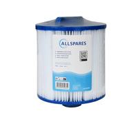 AllSpares Filtre Whirlpool, filtre de piscine, filtre spa pour Unicel 5CH-159 | Pleatco CD18M | Darlly SC846 | 50171 | Canadian Spas | Bubble King | Sun Spas | Venice Spas | 4,65 m² | Ø 150 x 160 mm