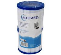 AllSpares Lot de 2 filtres Whirlpool pour SC750 / 40101 / PWW10 (diamètre 100 x 100 mm)