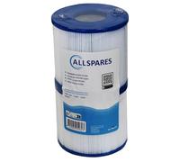 AllSpares Whirlpool Lot de 2 cartouches filtrantes pour SC726, 40352, PRB17.5SF, diamètre : 125 x 120 mm