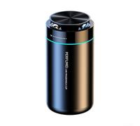 Allthingstore Diffuseur d'arômes USB pour voiture avec lumière d'ambiance LED intelligente et parfum réglable, turbine électrique en alliage et ABS, compatible avec les parfums de pêche de Cologne