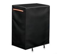 Allthingstore Housse imperméable pour souffleur de feuilles pour sac à dos avec sangles à boucle et cordon de serrage, protection anti-poussière Oxford robuste pour rangement extérieur, noir (420D)