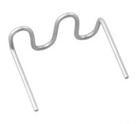 Allthingstore Lot de 1000 agrafes à chaud S-Wave pour soudure plastique, fixations de réparation de pare-chocs en acier inoxydable de 0,6 mm et 0,8 mm pour carrosserie de voiture