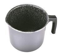 Alluflon Tradition Italie Casserole à lait, aluminium, Noir, 10 cm