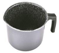 Alluflon Tradition Italie Casserole à lait, aluminium, Noir, 12 cm