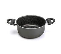 Alluflon Tradition Italie Casserole, aluminium, Noir, 18 cm
