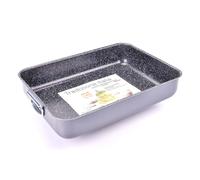 Alluflon Tradizione Italia Plat à rôtir, plat à gratin, plat à lasagnes, plat à rôtir, aluminium, 35 x 25 cm, 0008021135