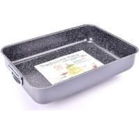 Alluflon Tradizione Italia Plat à rôtir, plat à gratin, plat à lasagnes, plat à rôtir, aluminium, 40 x 28 cm, 0008021140