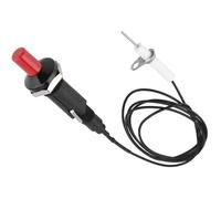 Allumage Piézo , Allumeur à Bouton Poussoir, Professionnel PP Plastique Allumeur Piezo d'étinc Avec 1 m Cable pour Foyer Au Gaz, Al