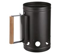 Allume-barbecue avec manche en bois/plastique, dimensions : 17x27x27 cm