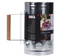 Allume-barbecue rapide - Métallique - Ø 16 x 27,5 cm