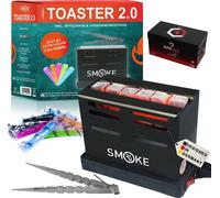 Allume-charbon électrique 800 W Toaster 2.0 – avec 8 kg de charbon naturel Blackcoco's 26 | Appareil de chauffage pour charbon de barbecue