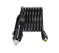 Allume-Cigare vers 8 mm DC7909 Chargeur de voiture Câble d'alimentation 12 V 24 V pour Bluetti Goal Zero Yeti Jackery Explorer Suaoki Powerstation Générateur Électrique Centrale Électrique Portable