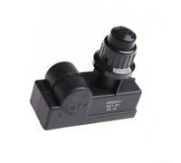 Allume-feu noir à double trou pour cuisinière à gaz rechargeable 7,6 cm de long
