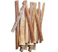 Allume-flamme Instantané en Bois, 1 Paquet, pour Barbecue et Randonnée | Bande de Bois, Boîte Ceinture Incluse, Usage Multi-emploi, Allumage Rapide, Format Pratique