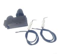 Allume-gaz Piézo Électrique Double Trou NB500A2 avec Aiguilles Magnétiques Coudées pour Barbecue et Réchaud 13.5x9cm(A)