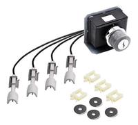 Allumeur piézo pour barbecue à gaz propane - Compatible avec modèles de marques courantes