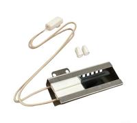 Allumeur piézoélectrique de rechange pour cuisinière à gaz W11208965 - Générateur d'étincelles à bouton poussoir avec garniture en acier inoxydable - Allume-feu de cuisine 8,5 cm
