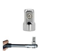 ALLY-MAGIC Adaptateur de douille 1/4" femelle vers 1/2" mâle, adaptateur de douille, adaptateur de douille pour douilles à cliquet réducteur E21-TTZHT