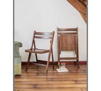 Alma, la paire de chaises en bois n°505