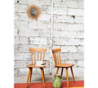 Alma, la paire de chaises en bois n°736