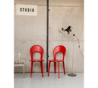 Alma, la paire de chaises en cuir n°310