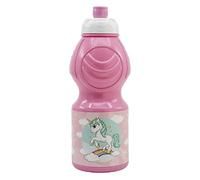ALMACENESADAN, 4833, Pack retour à l'école Licornes ; composé de bouteille d'eau 400 ml, produit réutilisable, sans BPA