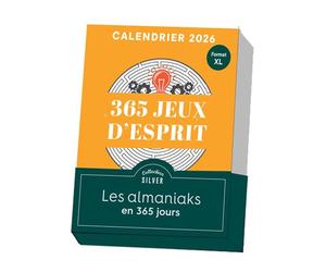 Almaniak Silver 365 Jeux d'esprit 2026 - Pascal Naud - Editions 365 - broché - Livre-jeu