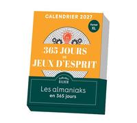 Almaniak Silver 365 jours de jeux d'esprit Calendrier 2027 - Loïc Audrain - Editions 365 - Coffret - Ephéméride