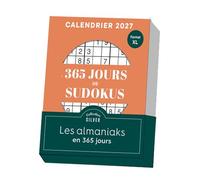 Almaniak Silver 365 jours de sudokus 2027 - Collectif - Editions 365 - Coffret - Ephéméride