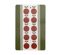 Almedahls Planche de service Frukt och Kaka Rouge-vert 20x30 cm