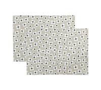 Almedahls Tablette de table Belle Amie 2 pièces Beige 34x45 cm