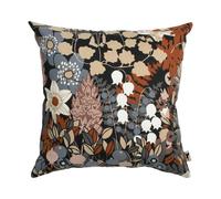 Almedahls Taie d'oreiller Skogen 47x47 cm Bleu-brun